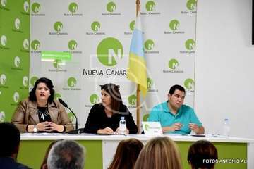 Asamblea de Nueva Canarias de esta tarde en Telde (foto Antonio Alí)